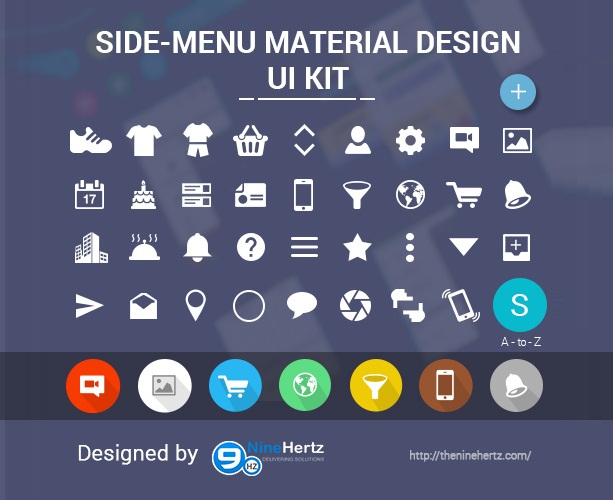 App Menu Design: Android Side Menu Design FREE